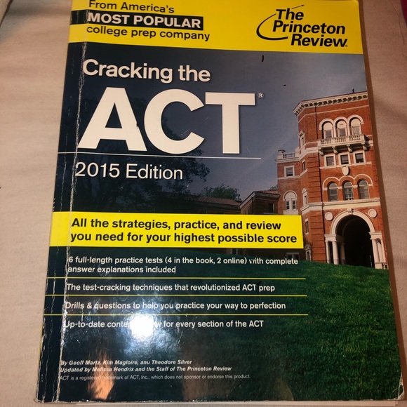 PRINCETON REVIEW ACT BOOK - Picture 1 of 4
